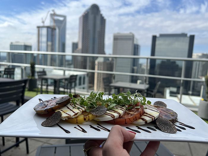 Fahrenheit Caprese salad