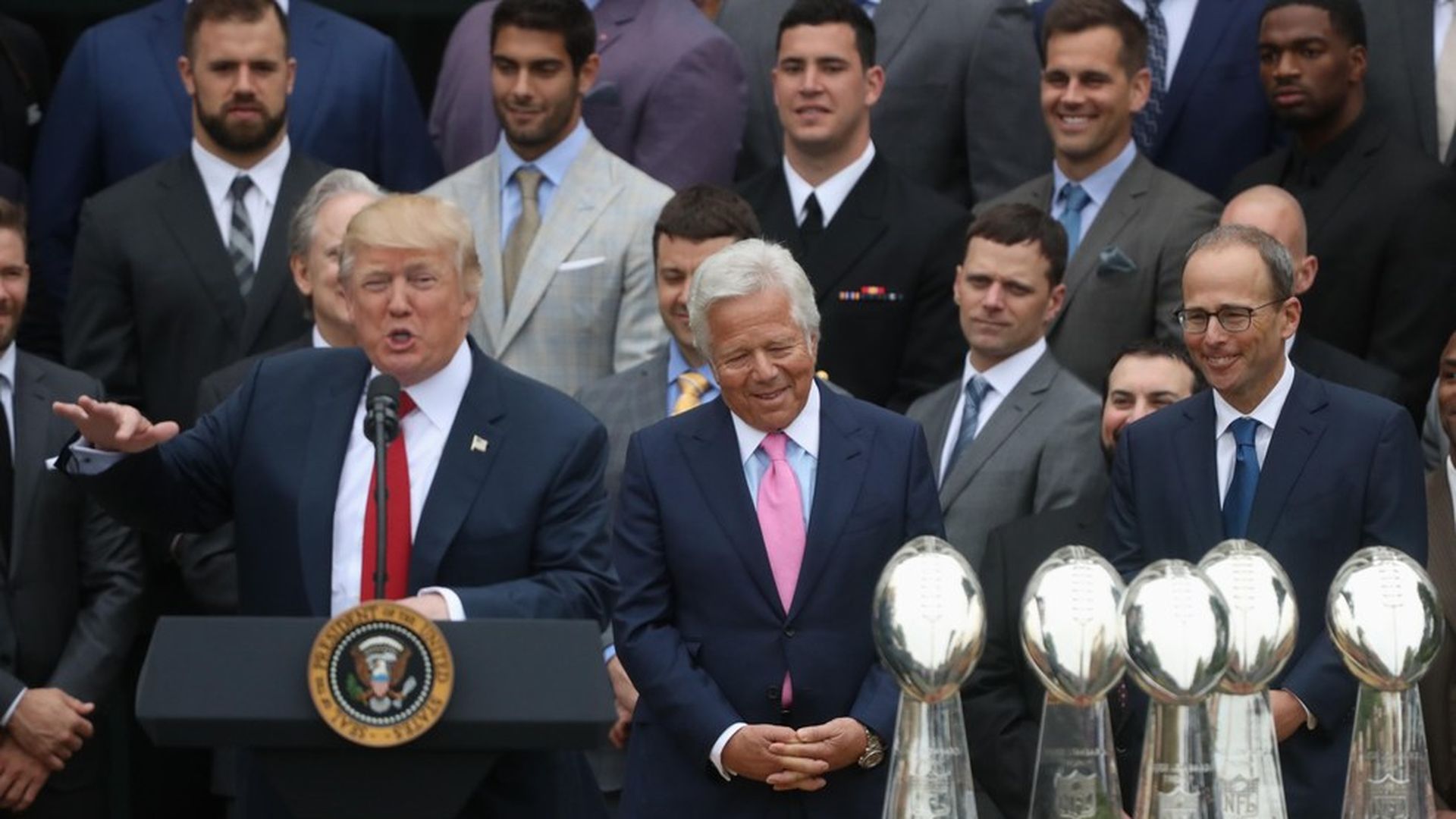 Managing the home of the New England Patriots