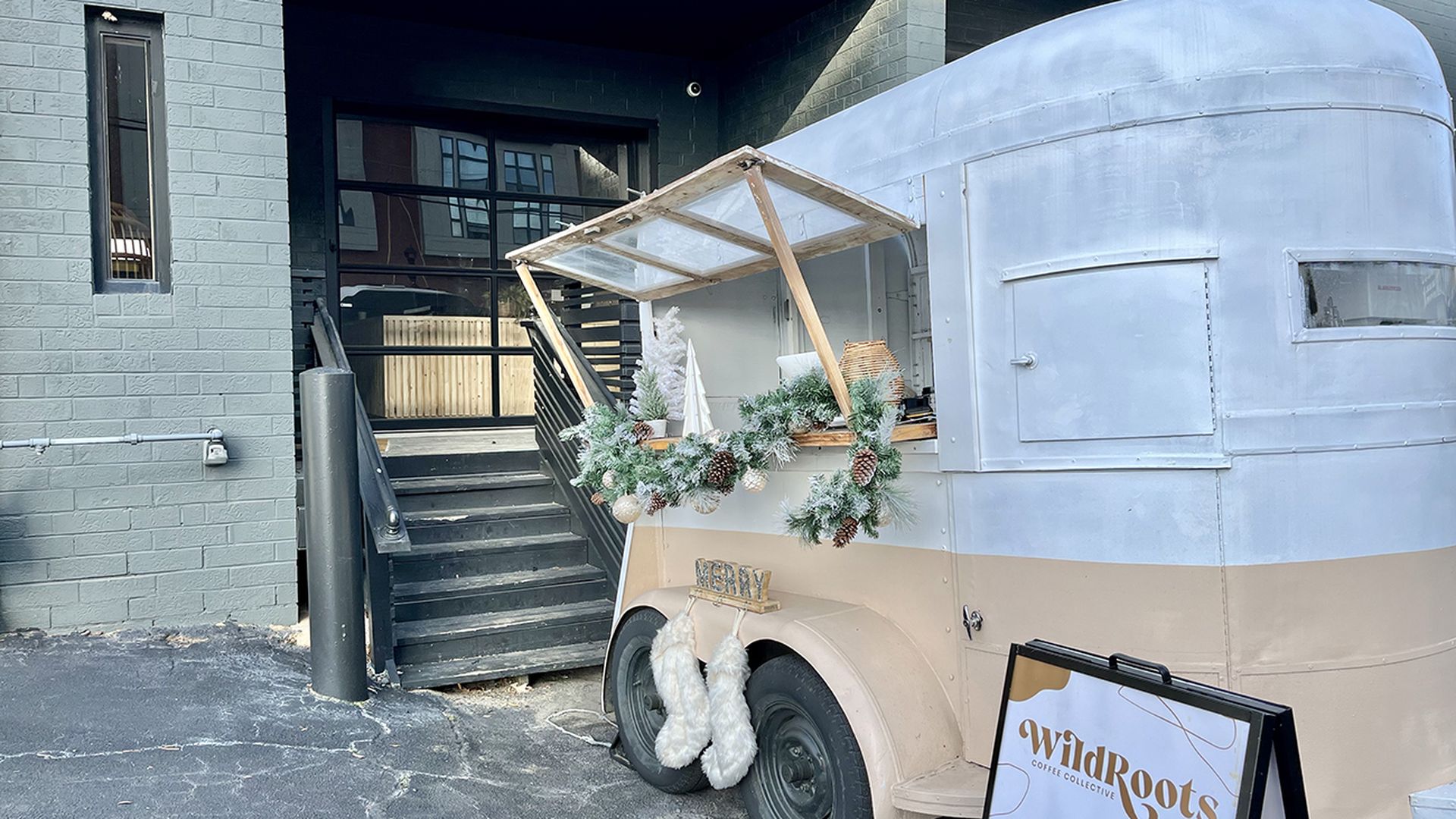 wildroots coffee new shop in south end