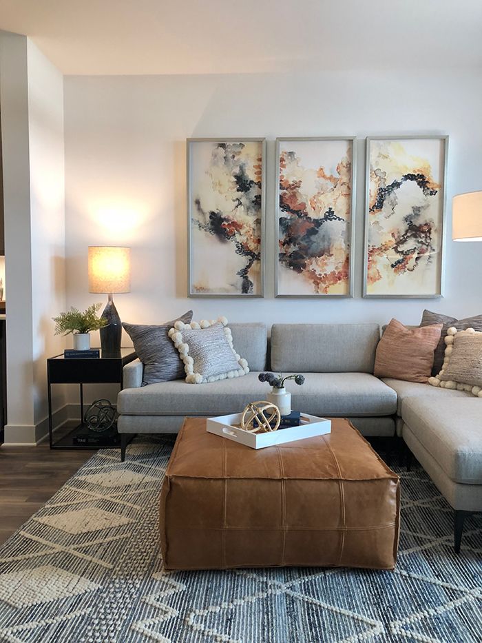 Bradham at New Bern Station living room option