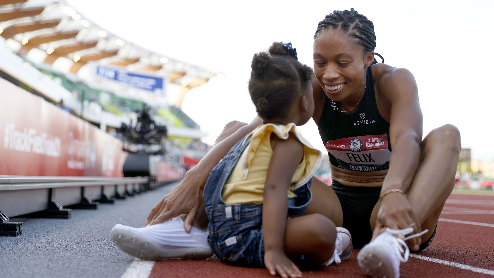 Allyson Felix Becomes the Most Decorated U.S. Olympic Track Athlete Ever