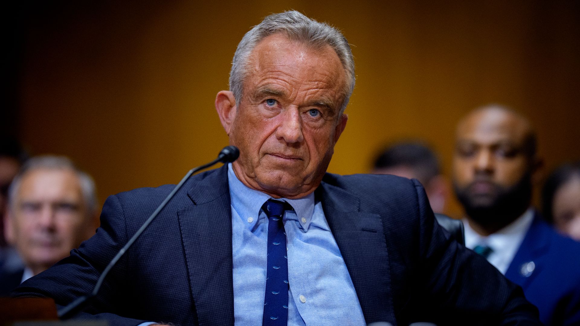 Health Secretary Robert F. Kennedy Jr. at a Senate Finance hearing in September