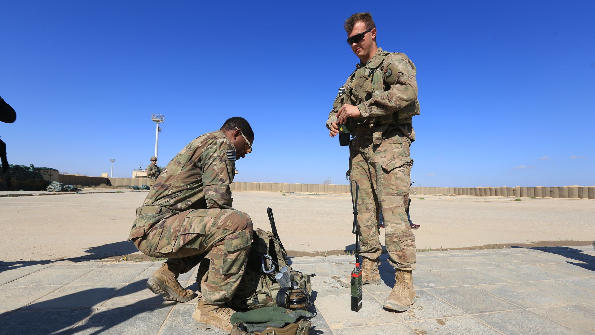 U.S. soldiers in Iraq