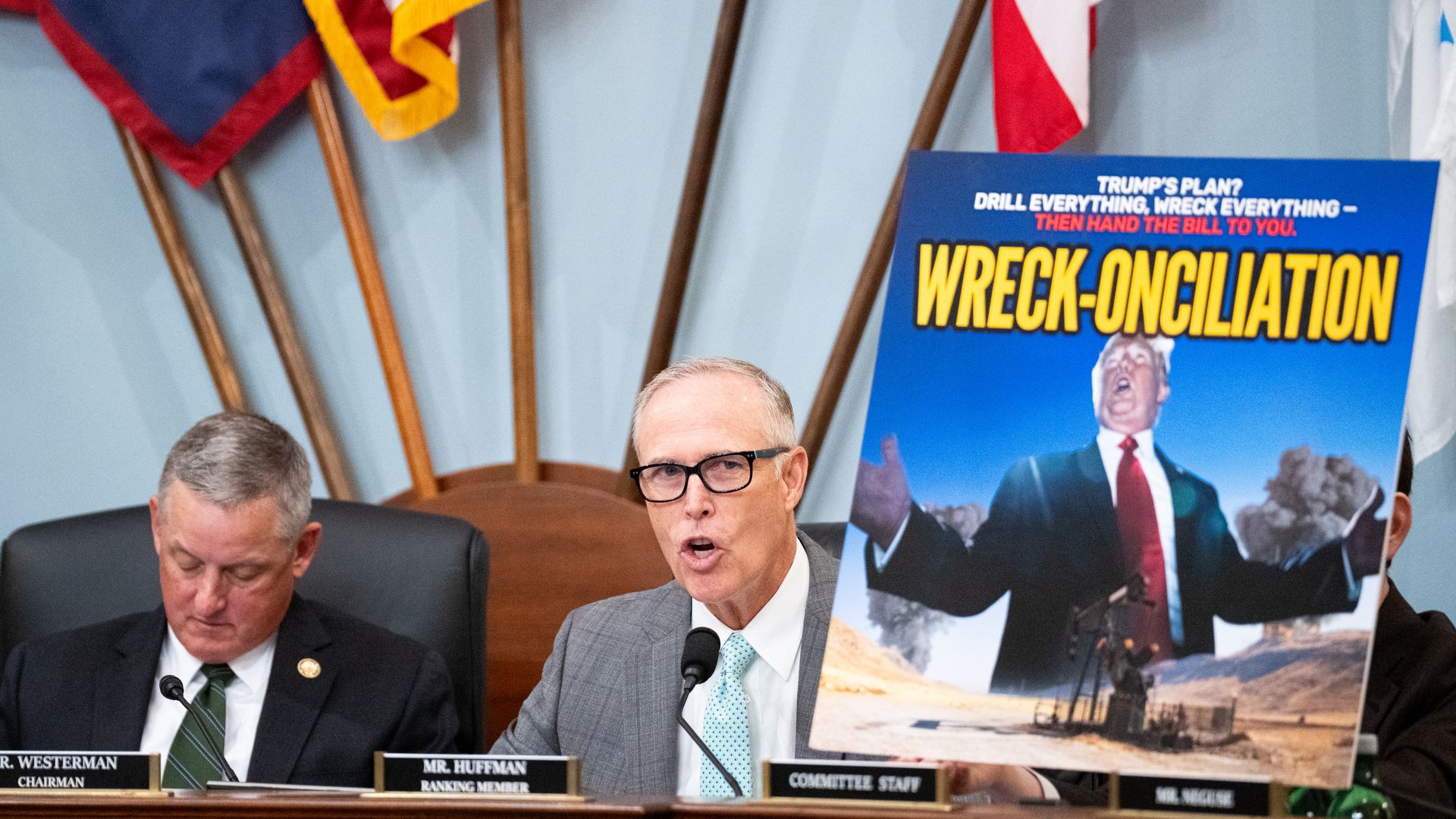 Reps. Bruce Westerman and Jared Huffman