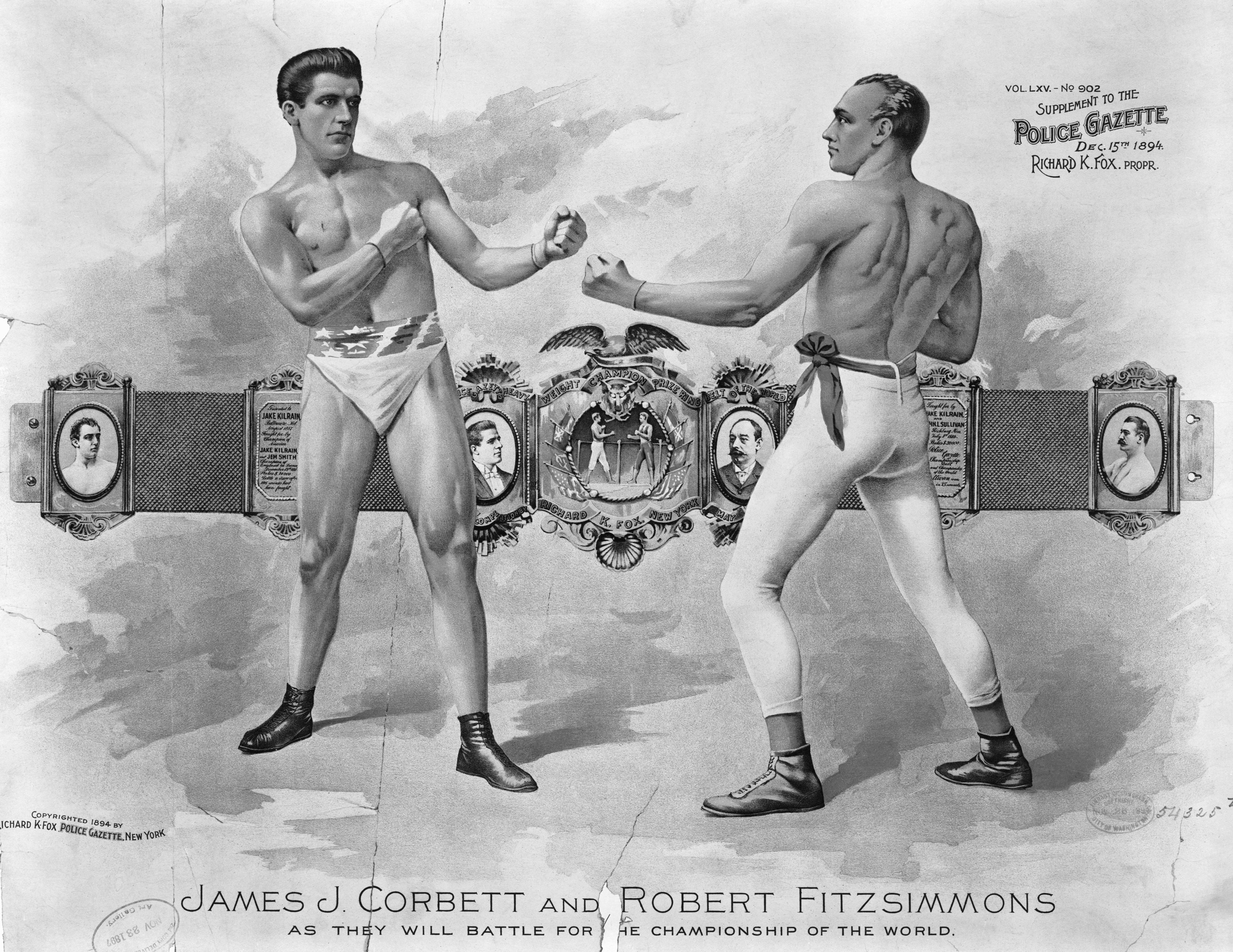 Boxing poster