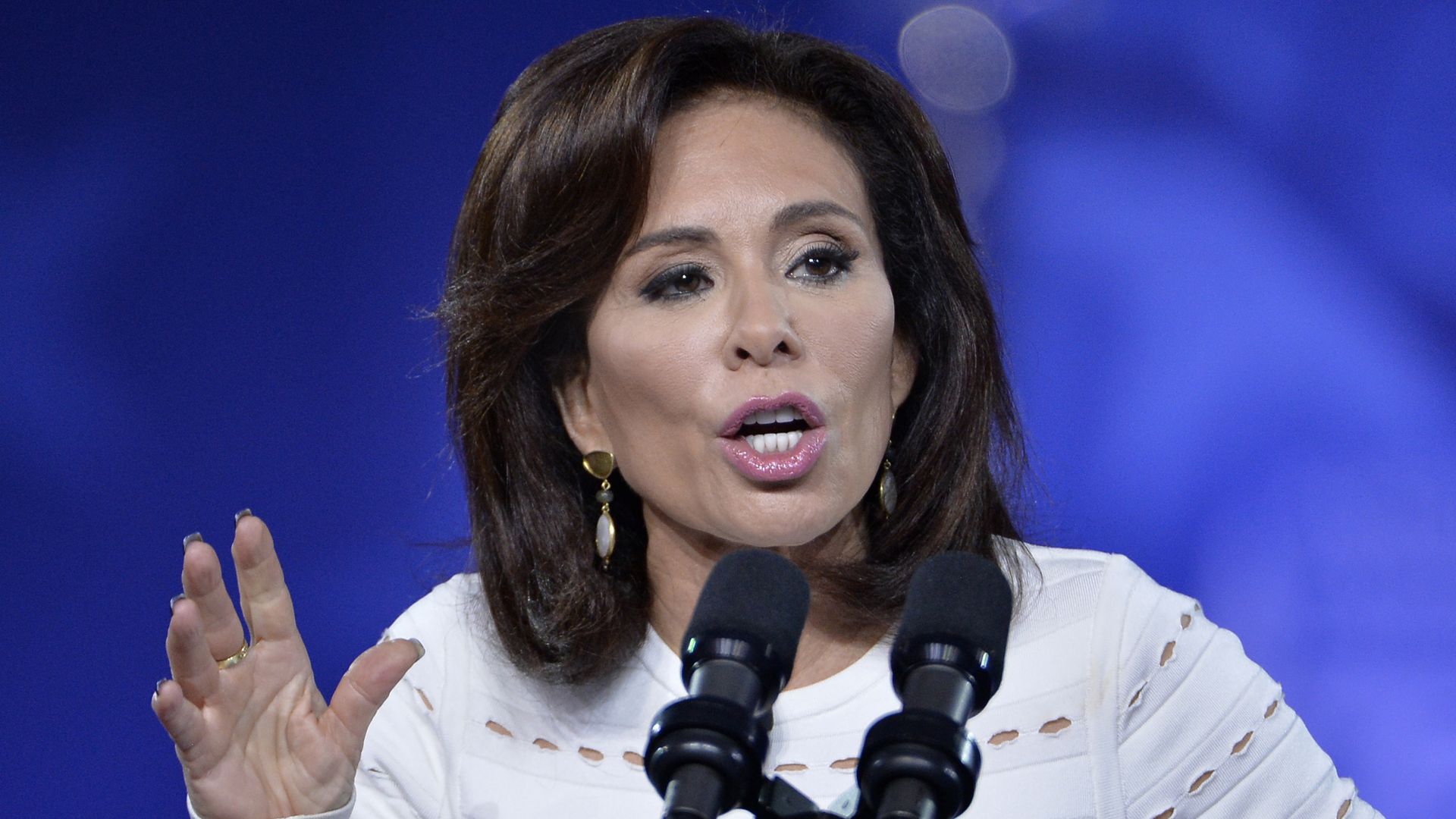 Fox News has replaced Jeanine Pirro's weekly program with a repeat  episode of its documentary series "Scandalous."