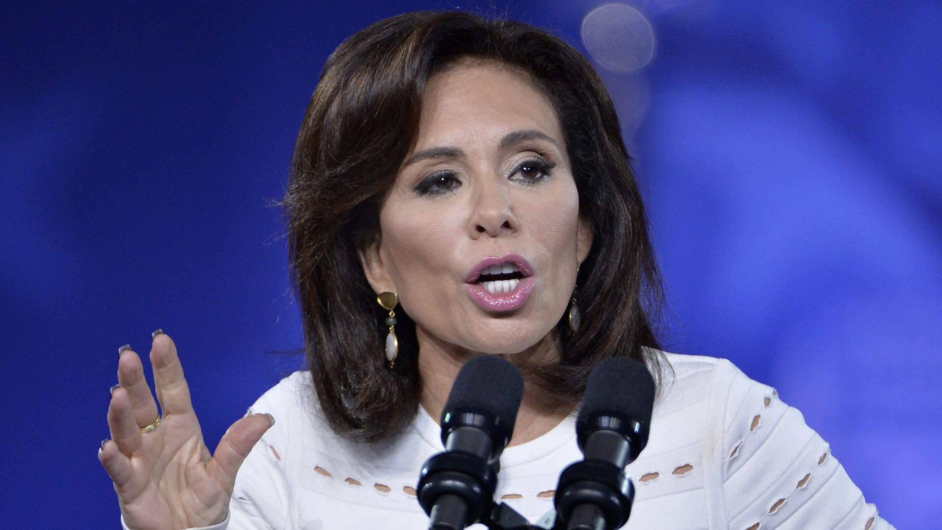 Fox News has replaced Jeanine Pirro's weekly program with a repeat episode of its documentary series "Scandalous."