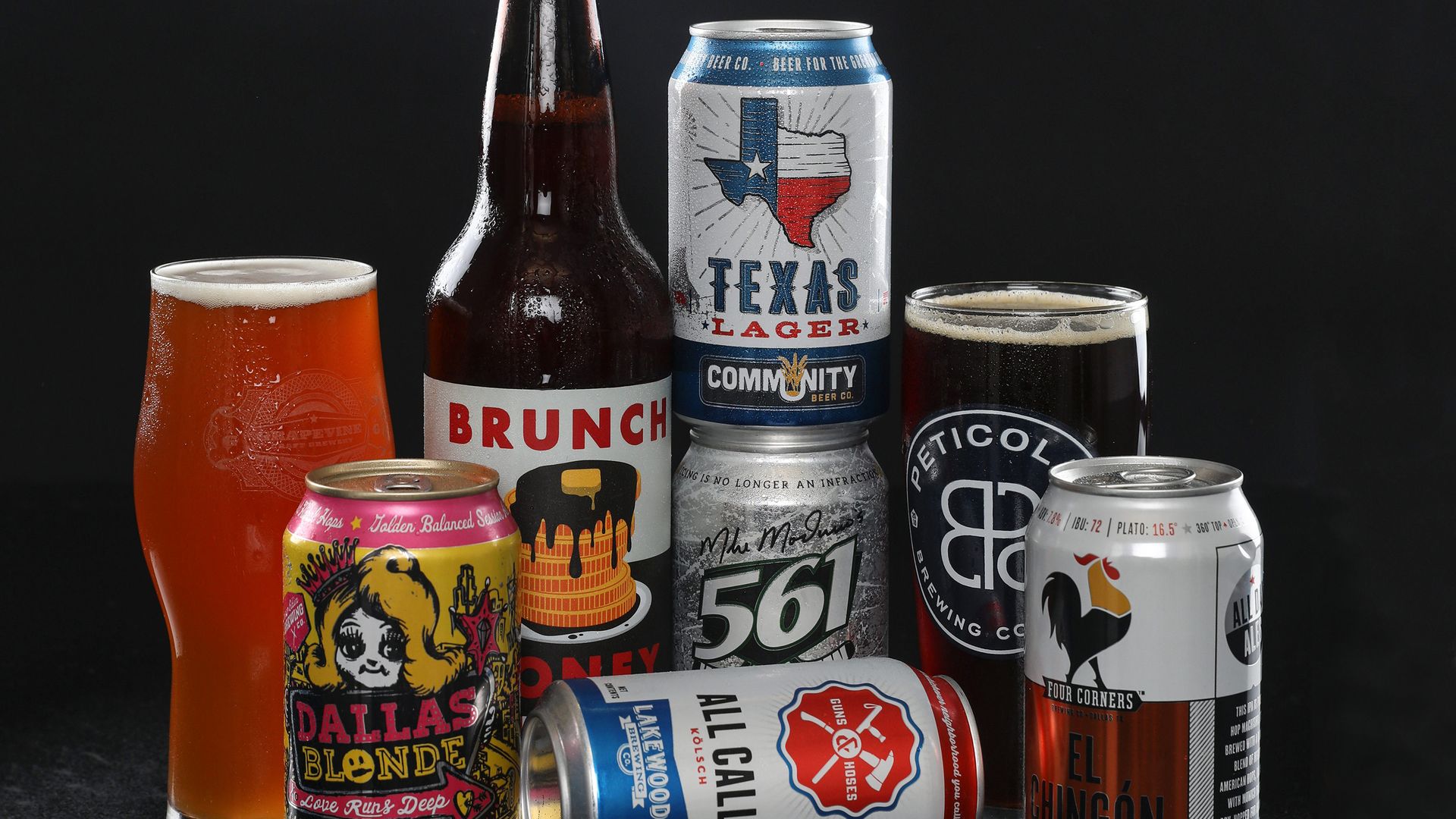 collection of local beers — Photo by Abigail Nicolas /Sports Illustrated via Getty Images