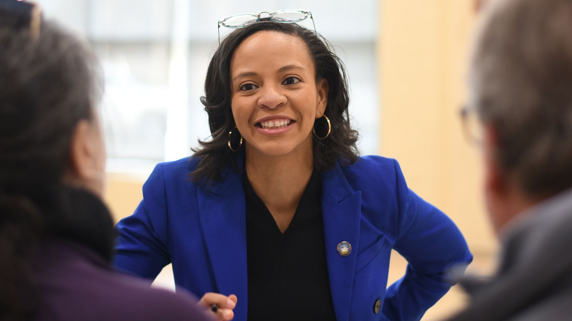 An image of Alexandria mayoral candidate Alyia Gaskins.