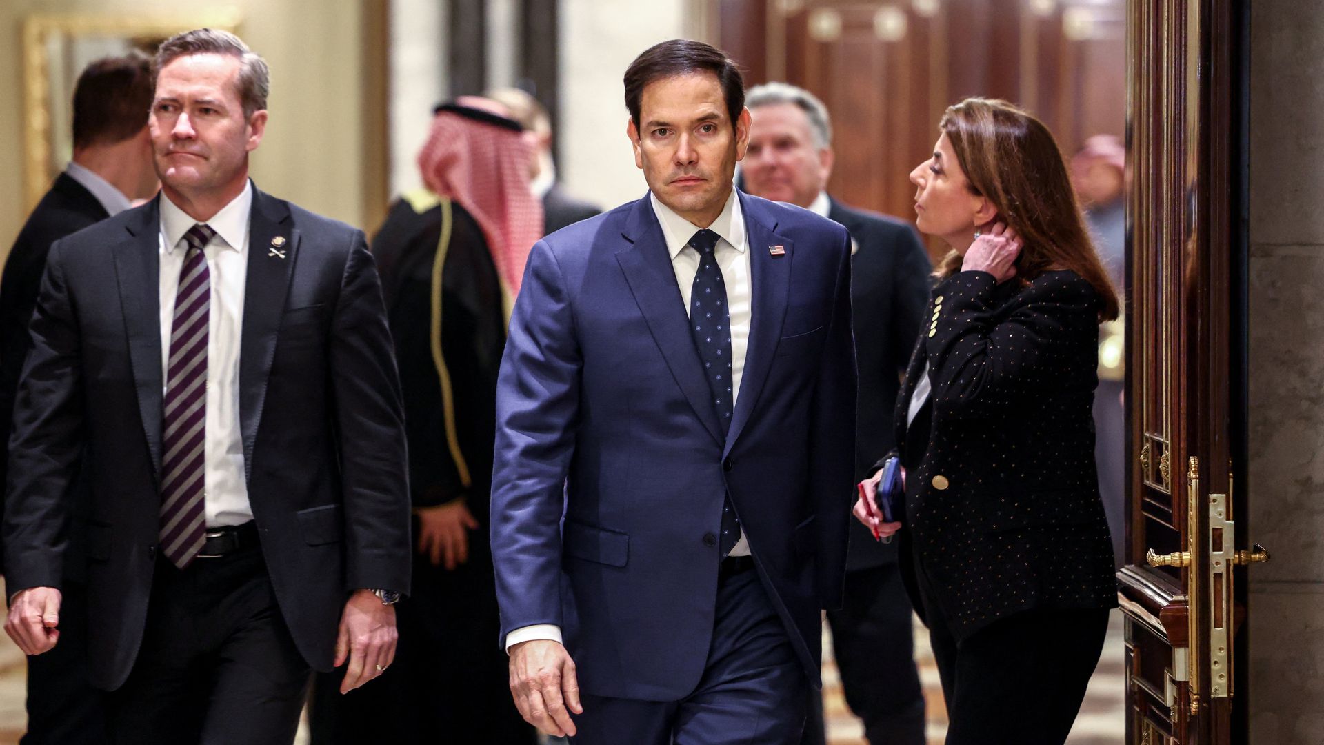 National Security Adviser Mike Waltz and Secretary of State Marco Rubio