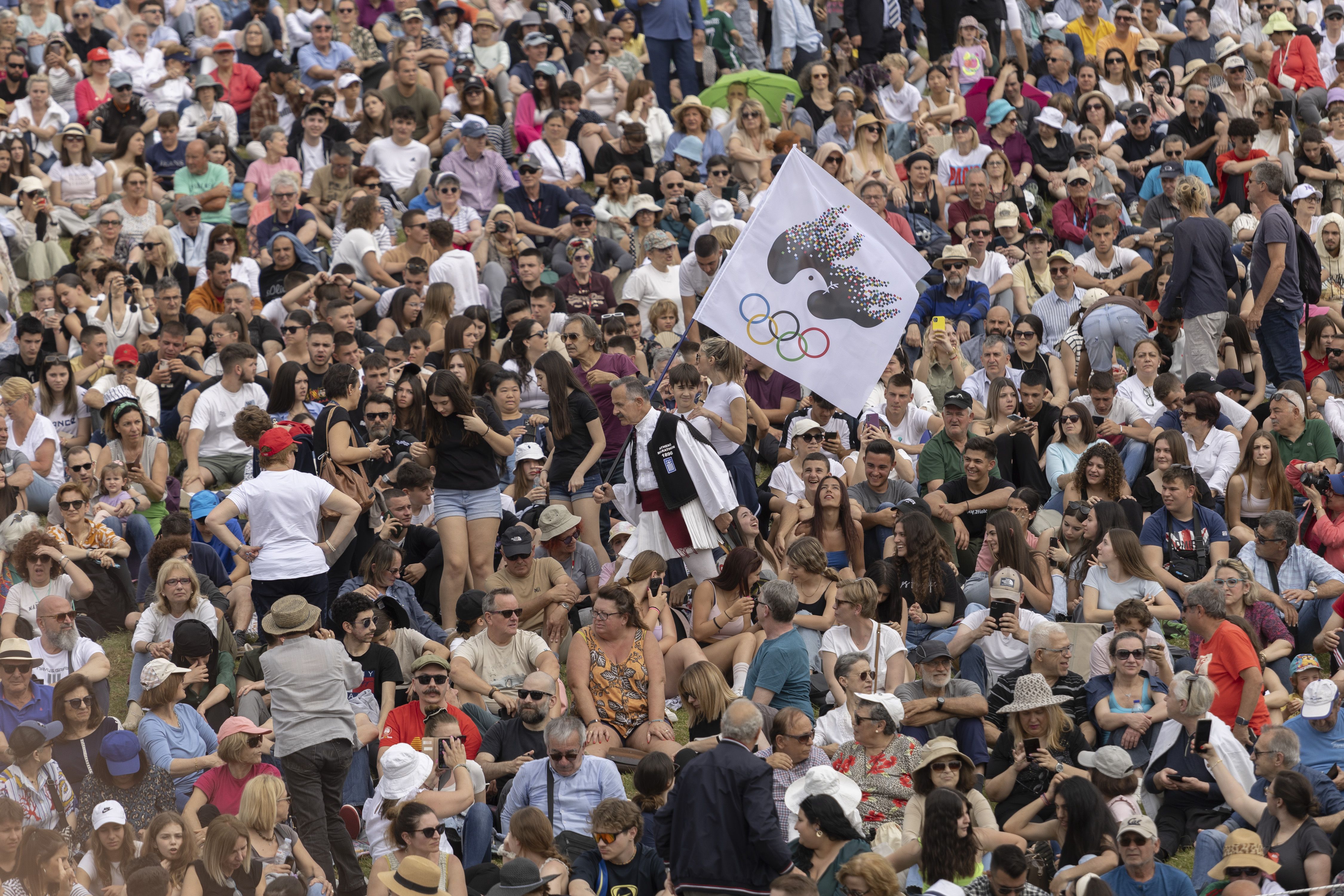 2024 Olympics flame lit, starting torch relay to Paris