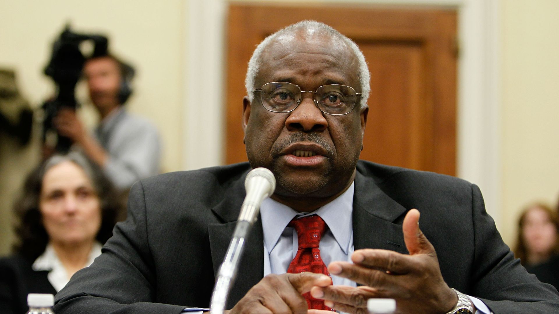 Clarence Thomas testifies to Congress