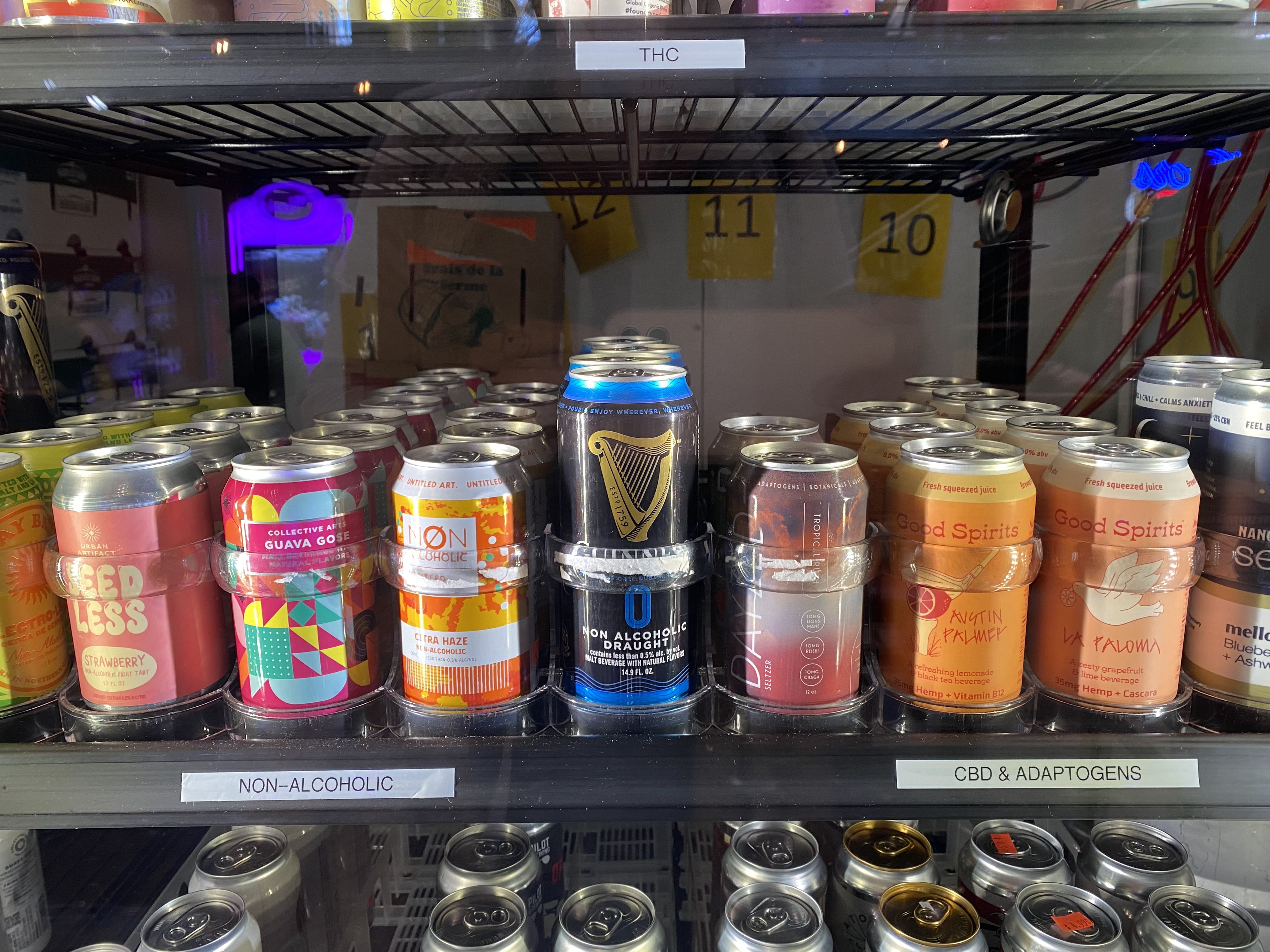 non-alcoholic beers at Common Market in durham