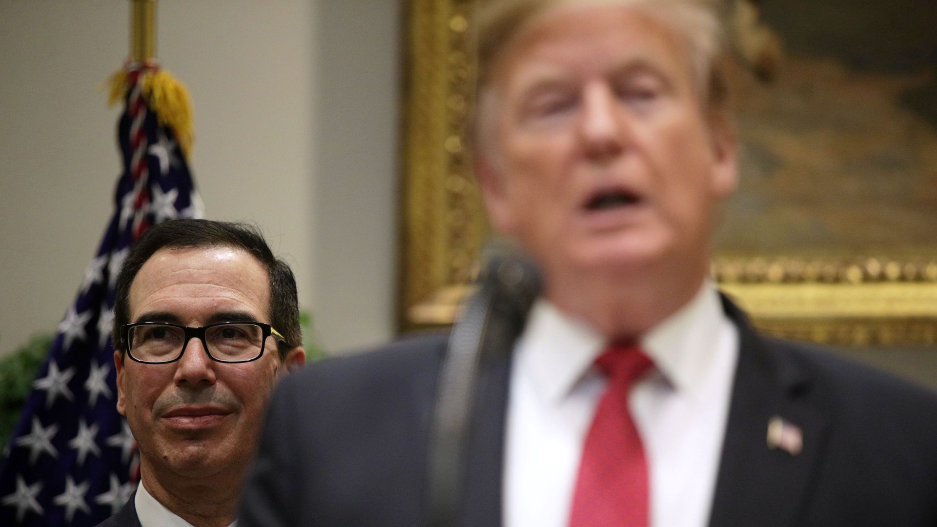 Mnuchin and Trump