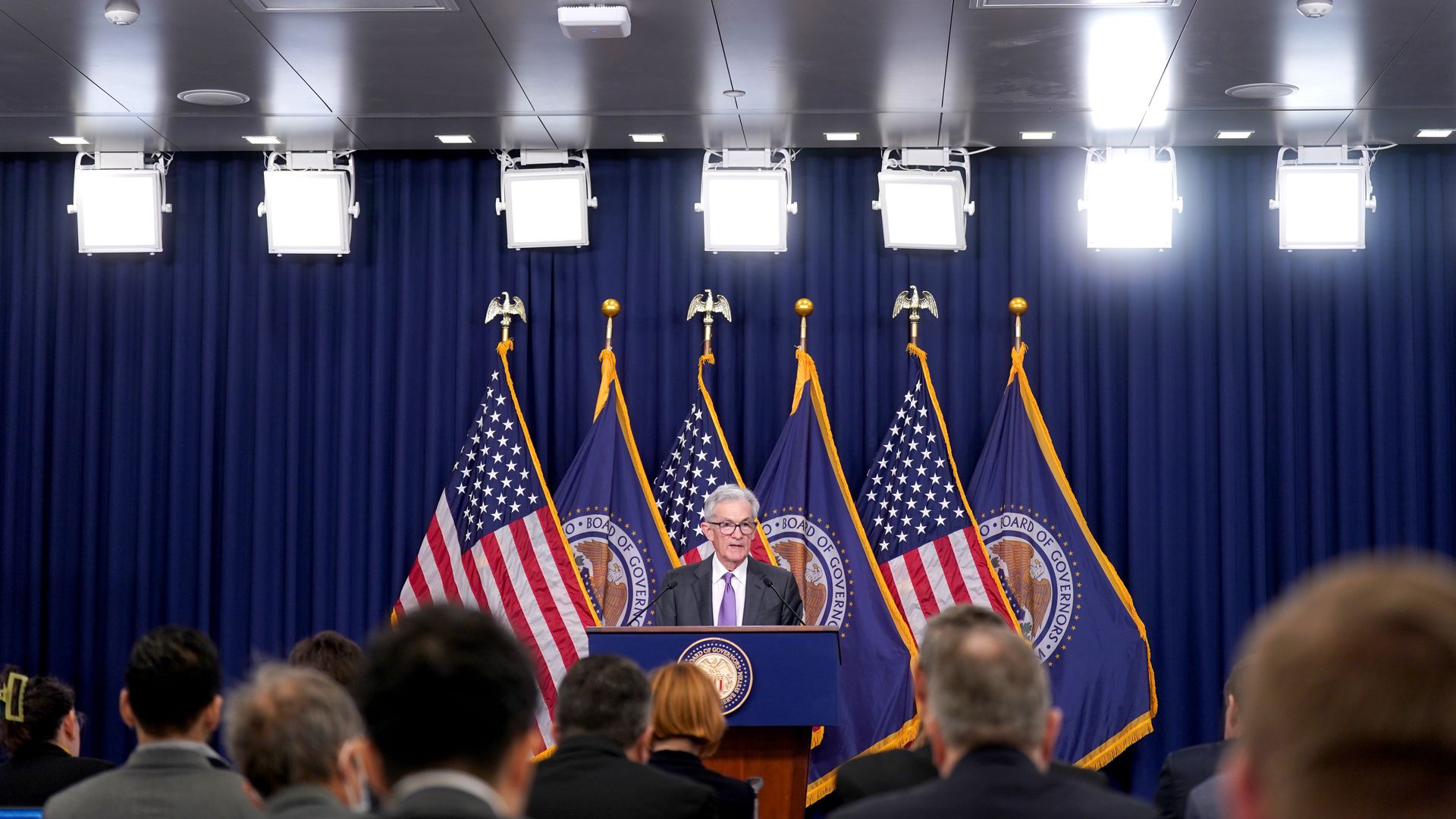 Fed chair Jerome Powell