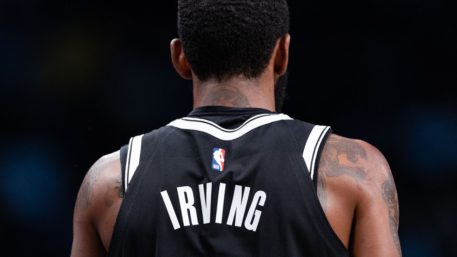 Kyrie Irving Brooklyn Nets Game-Used #11 Black Jersey vs. Boston Celtics on  April 20 2022