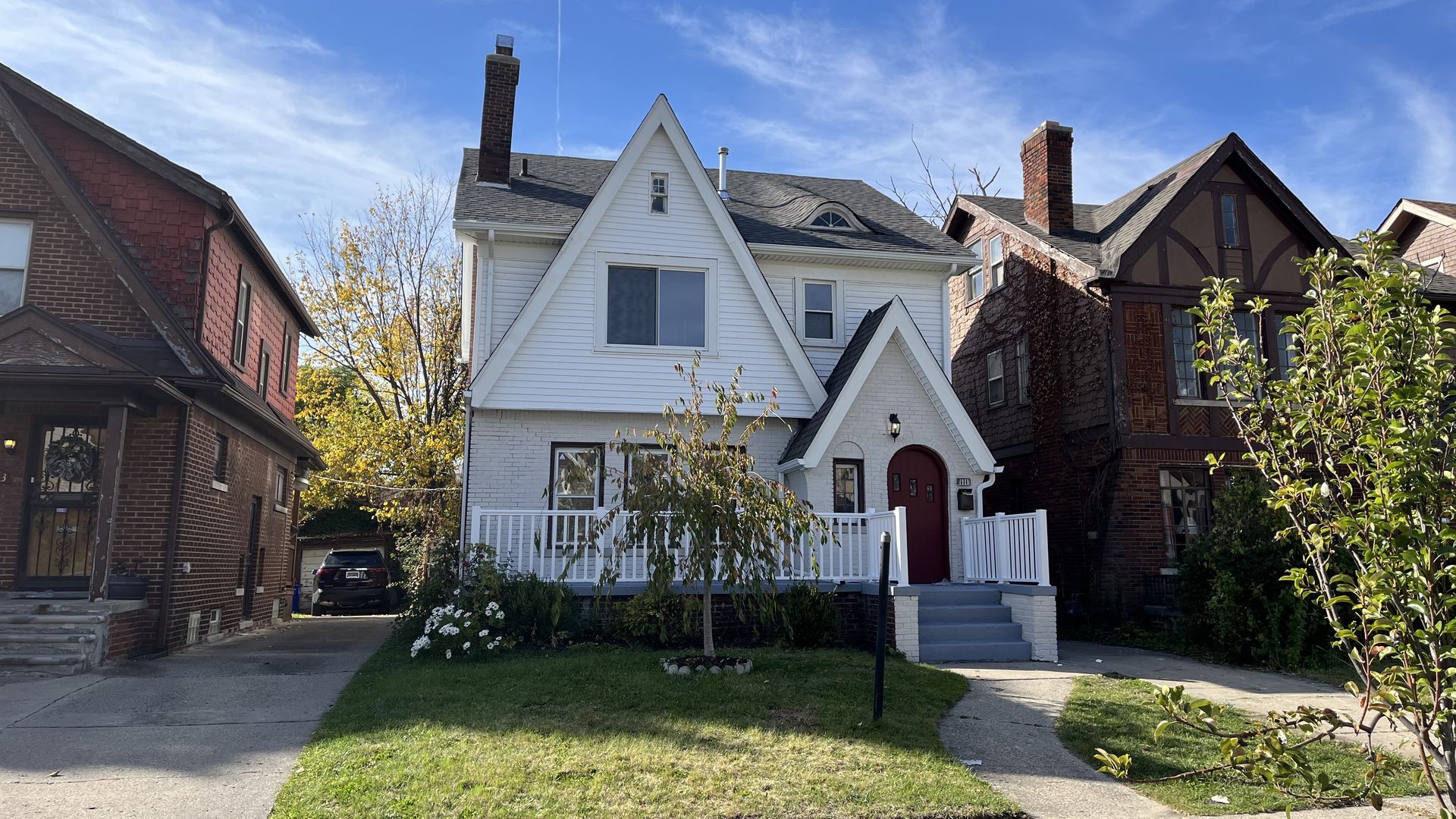 A view of 16881 Lawton St. in Detroit from the outside.