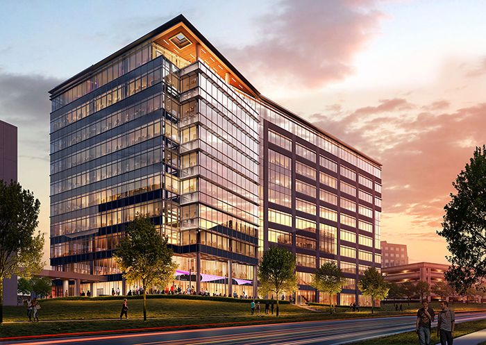 Rendering of new Ballantyne tower