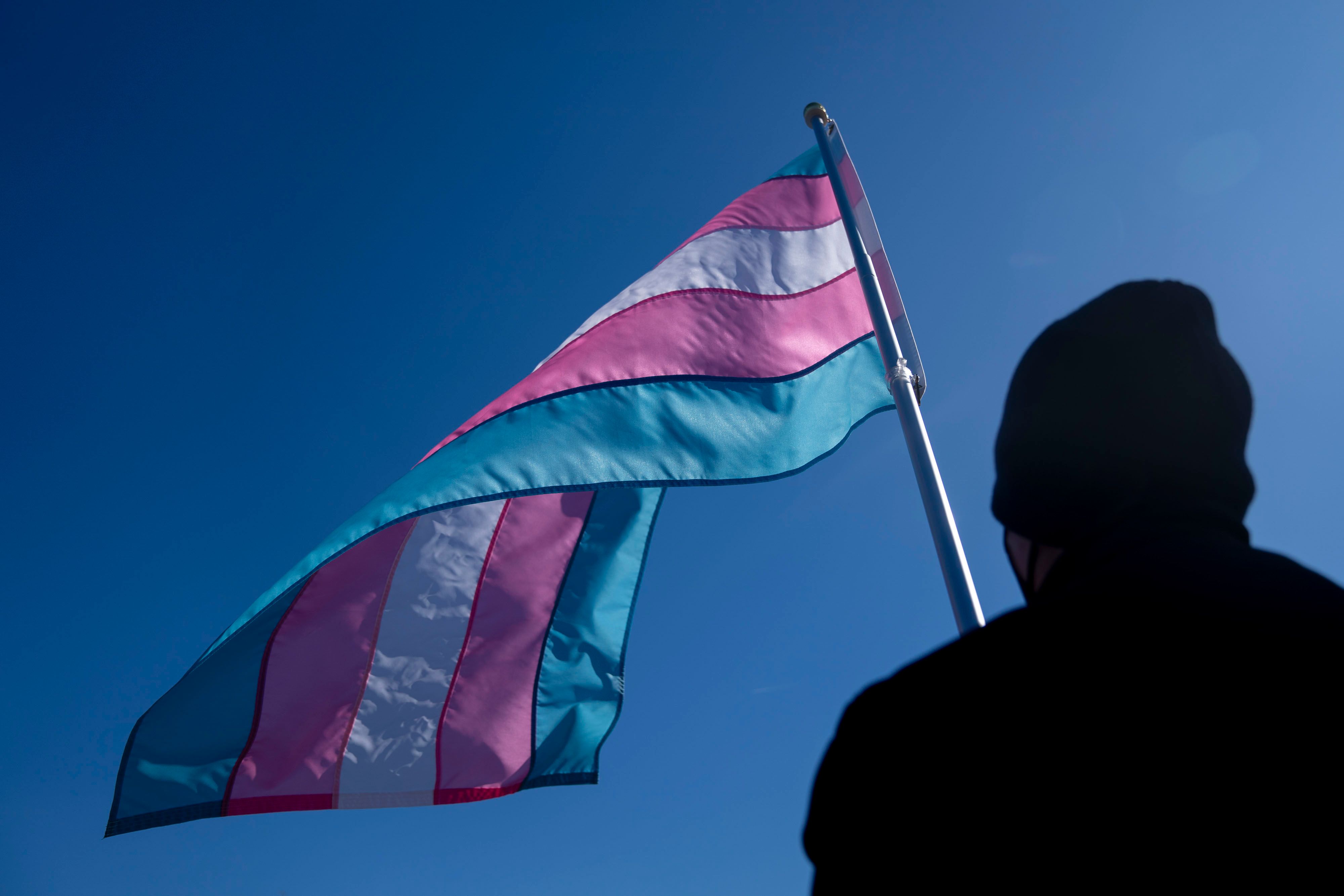 This is a trans flag