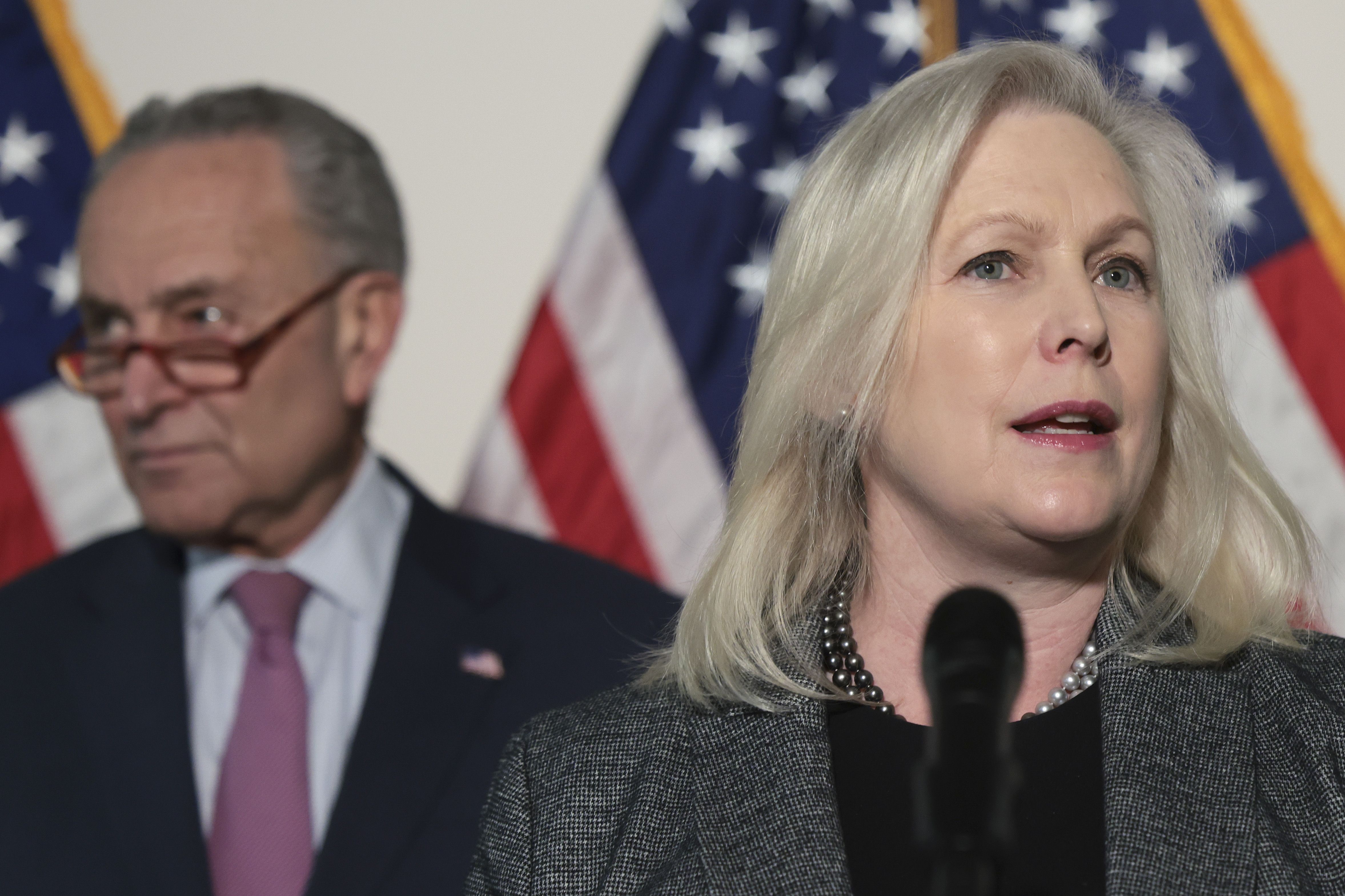 This is Chuck Schumer and Kirsten Gillibrand