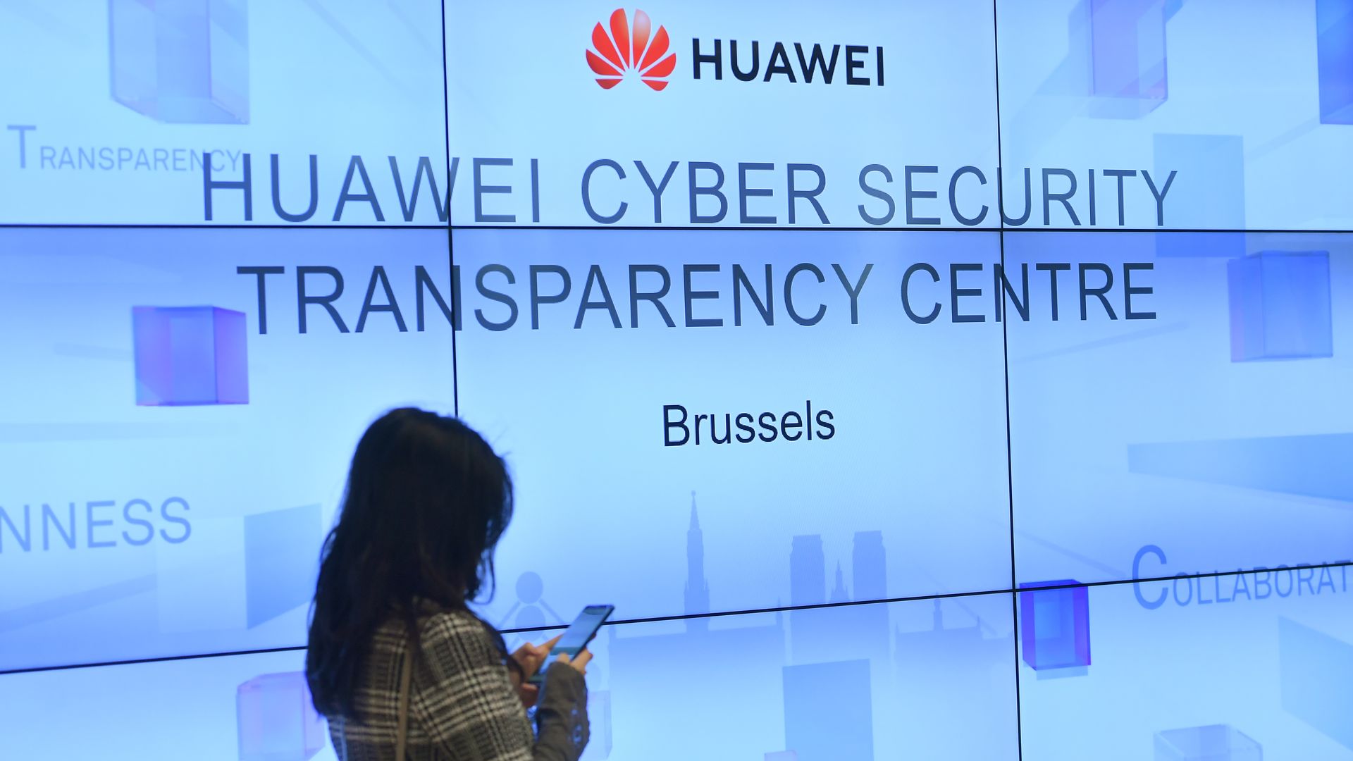 Huawei Cybersecurity Center on May 21, 2019 in Brussels