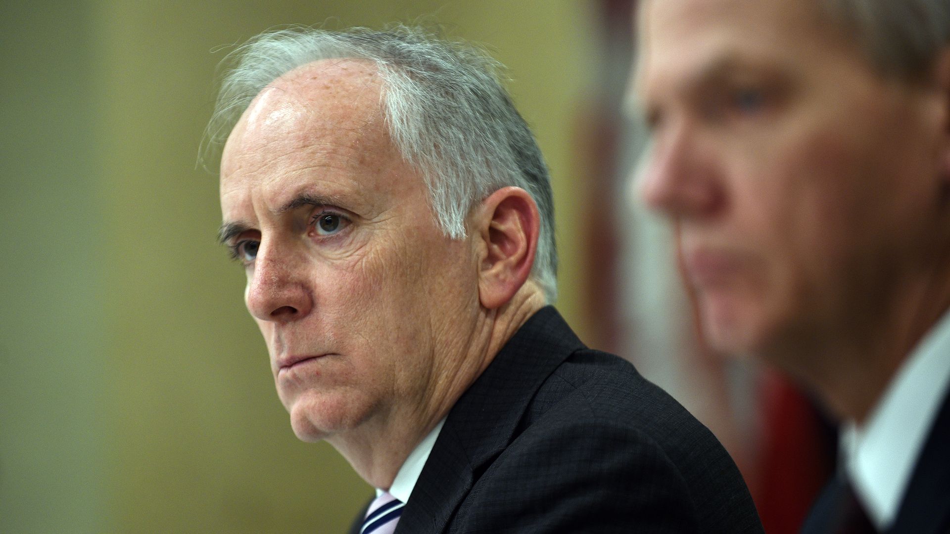 Paul Wiedefeld looks solemn