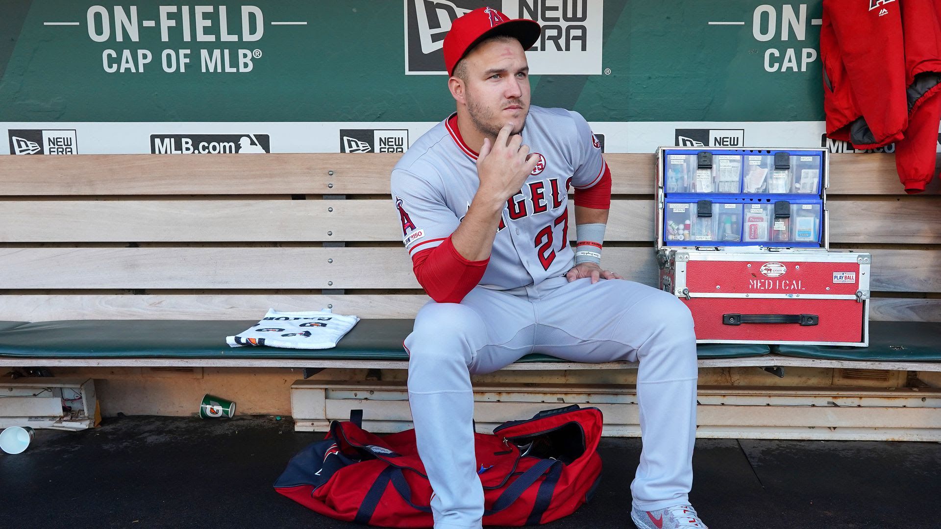 Mike Trout. Photo: Thearon W. Henderson/Getty Images
