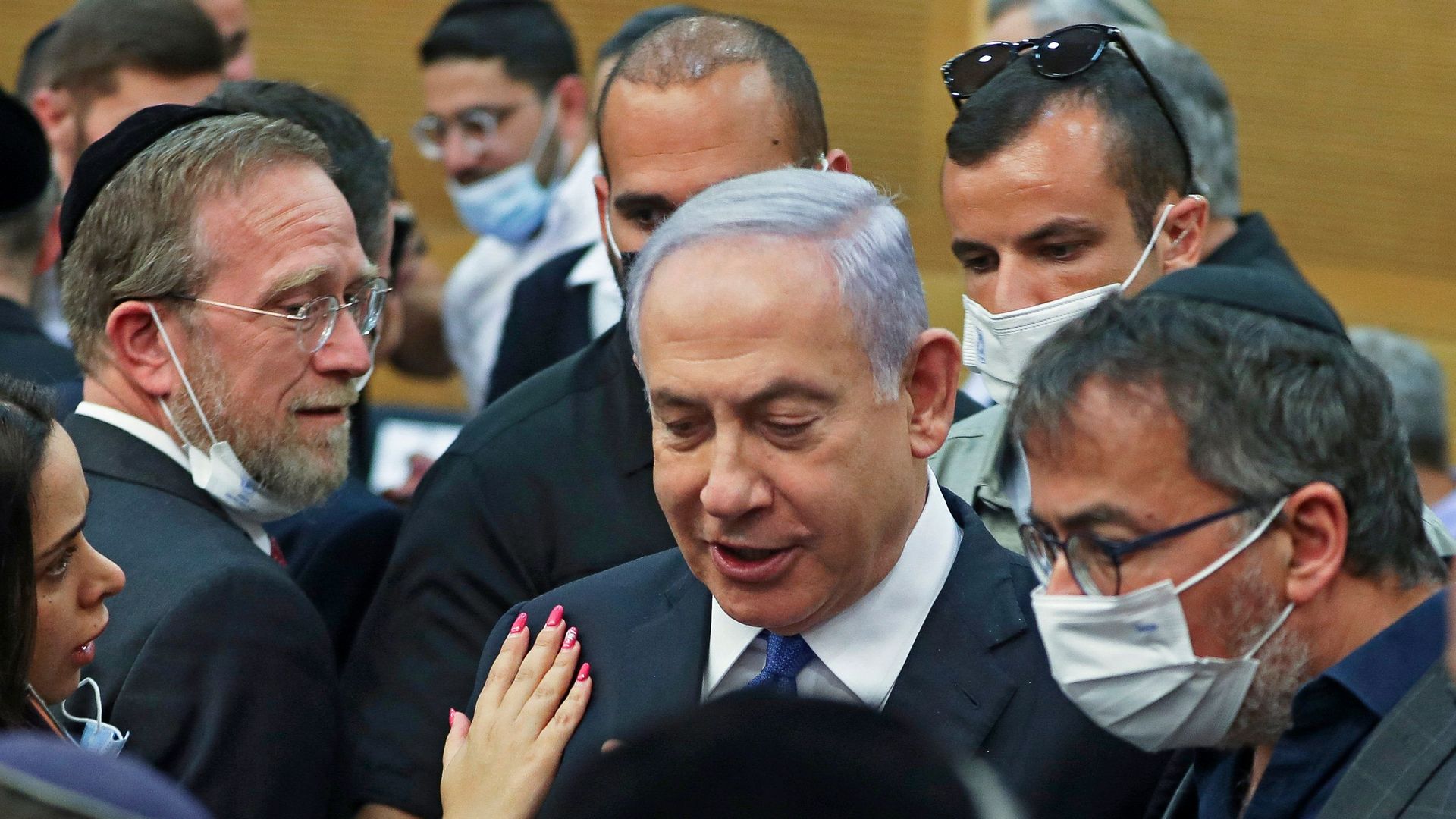 Benjamin Netanyahu.