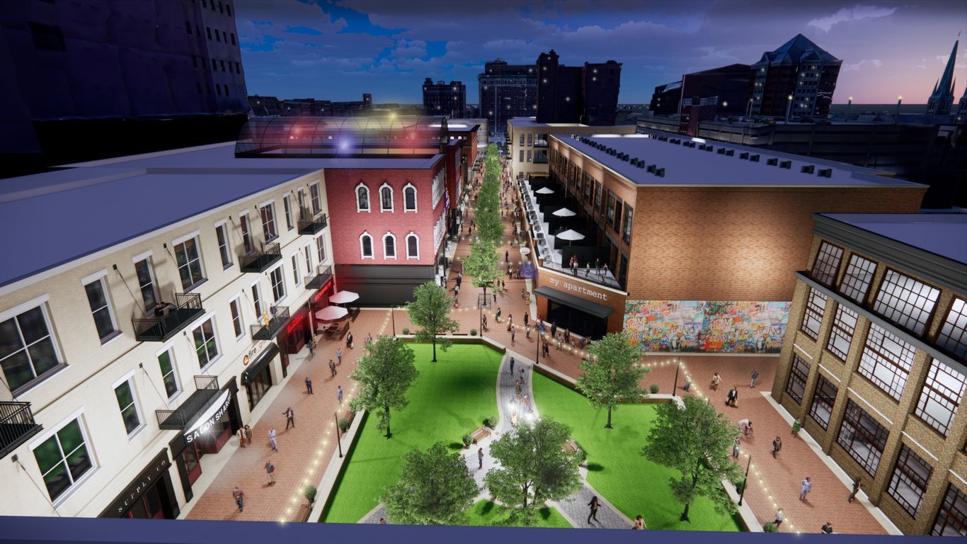 Circle Centre Mall Hendricks to gut downtown shopping center Axios