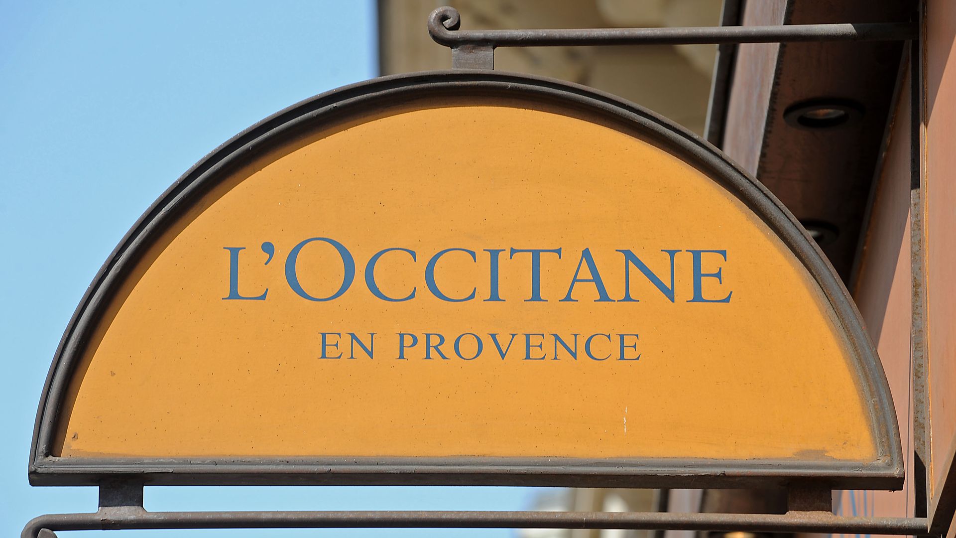  A L'Occitane en Provence logo is seen on a shop in Paris, France, on Monday, April 19, 2010.