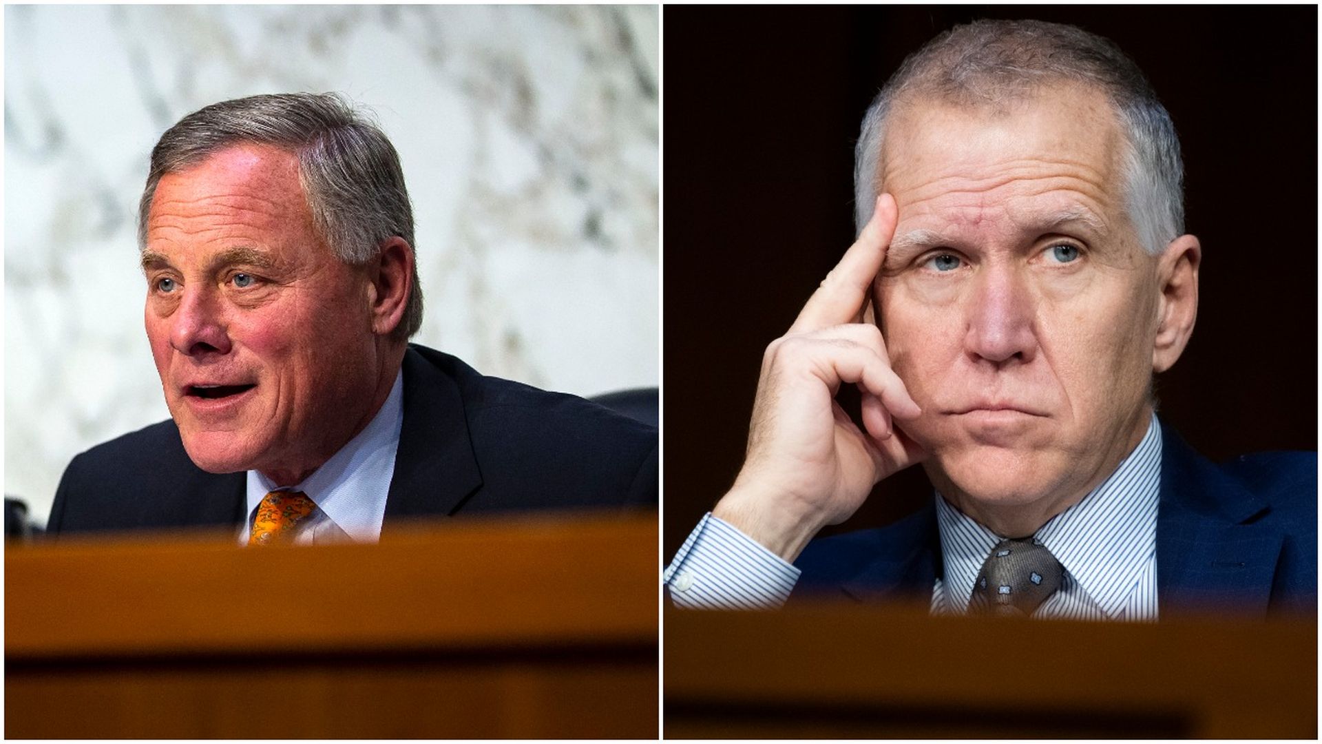 Tillis and Burr.