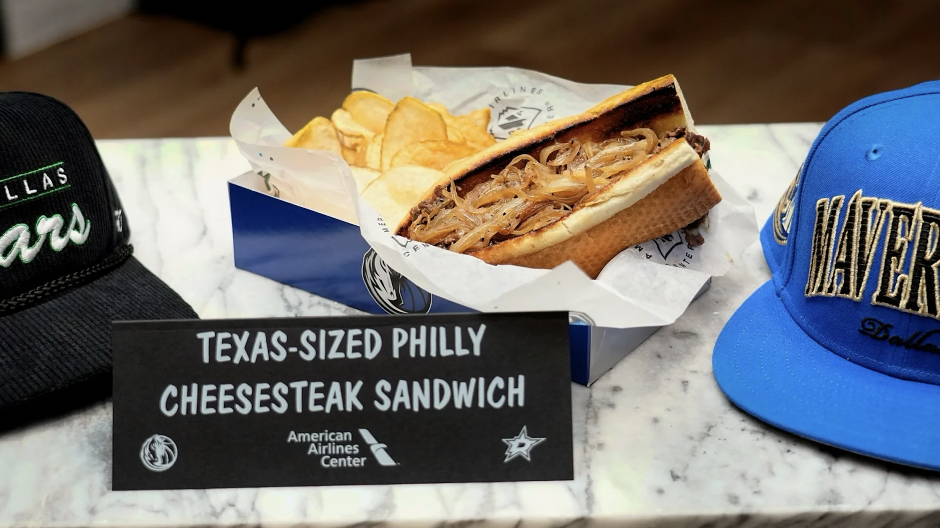 A Philly cheesesteak 