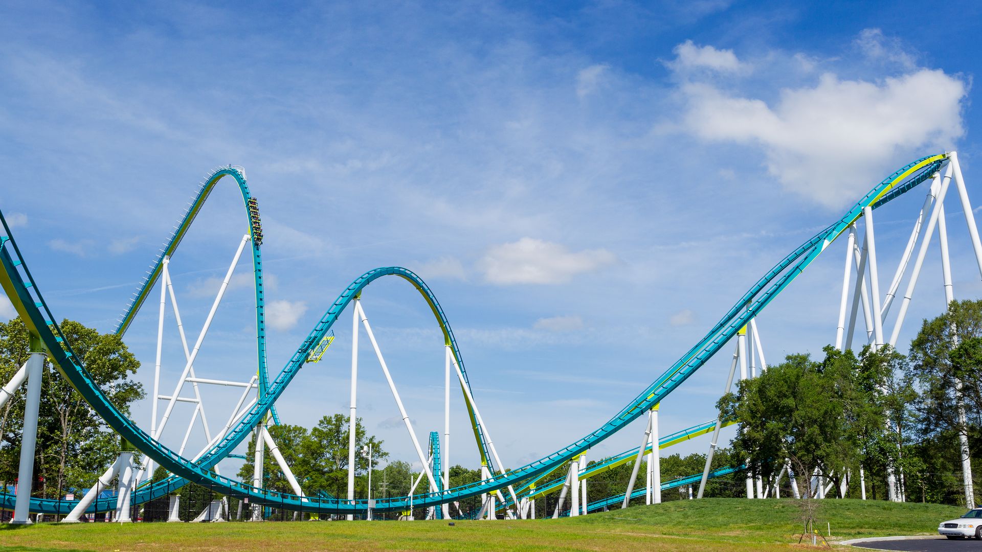 Fury 325 rollercoaster at Carowinds in Charlotte North Carolina