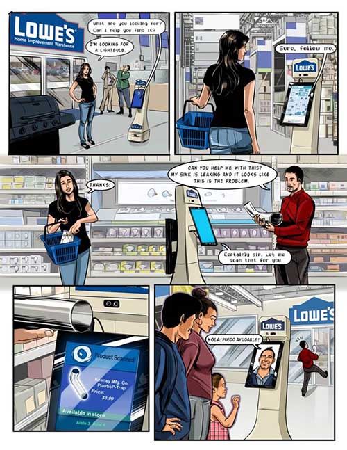 comic book lowe's