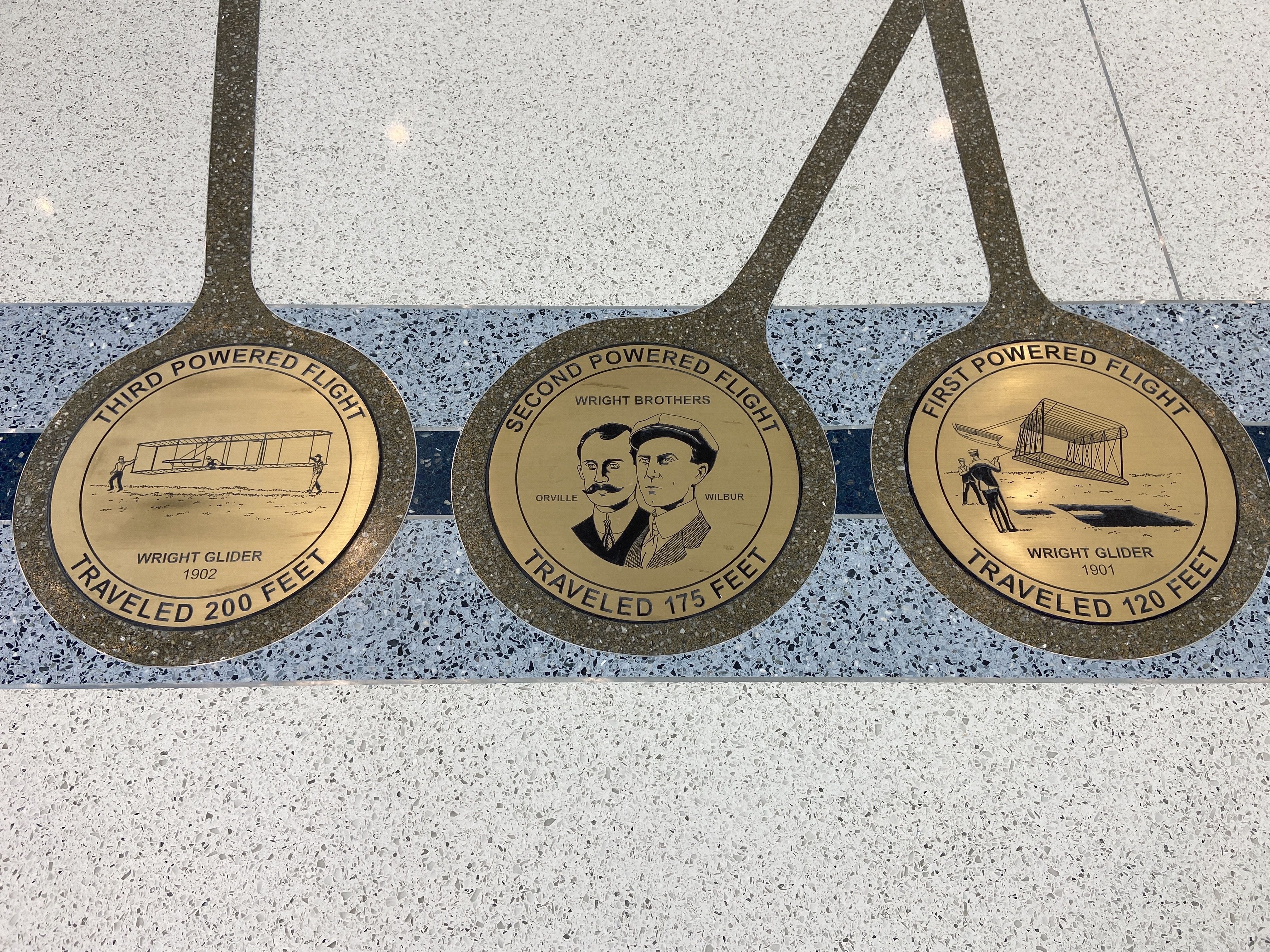 Wright Brothers exhibit.