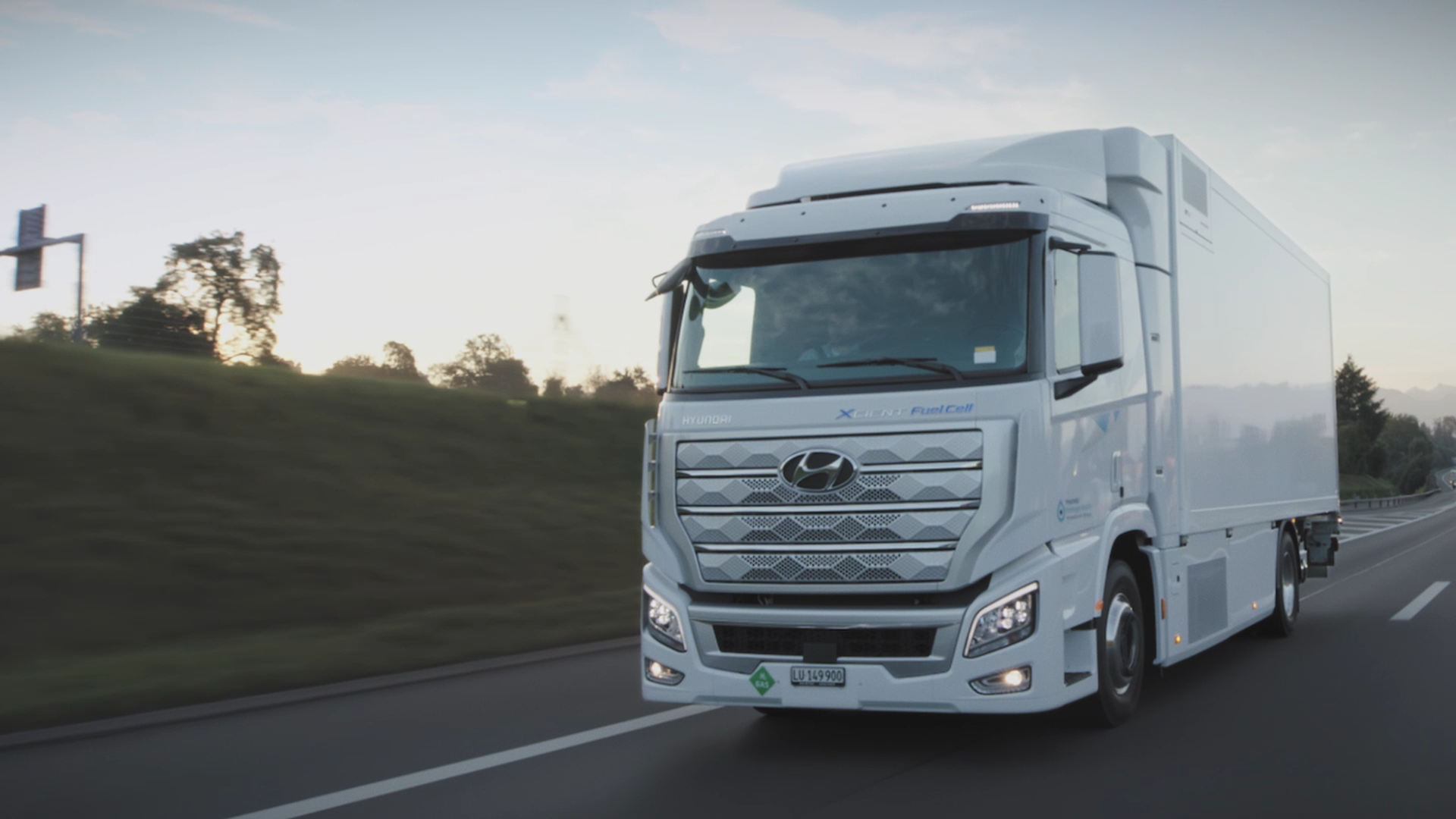 The XCIENT Fuel Cell heavy duty truck. Photo courtesy of Hyundai