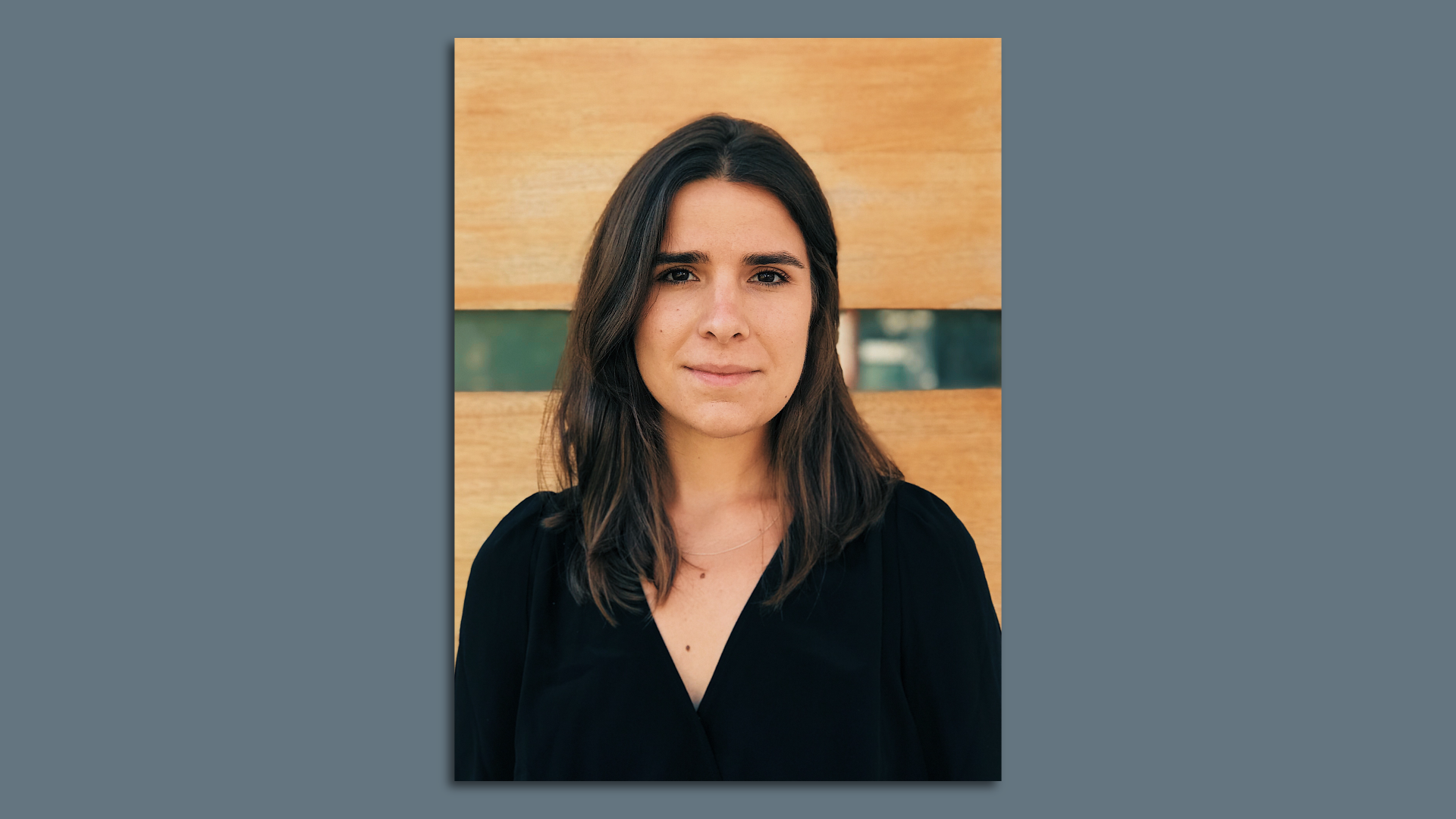 Sommer Brugal, who is the new Axios Miami reporter, is featured in this photo. 