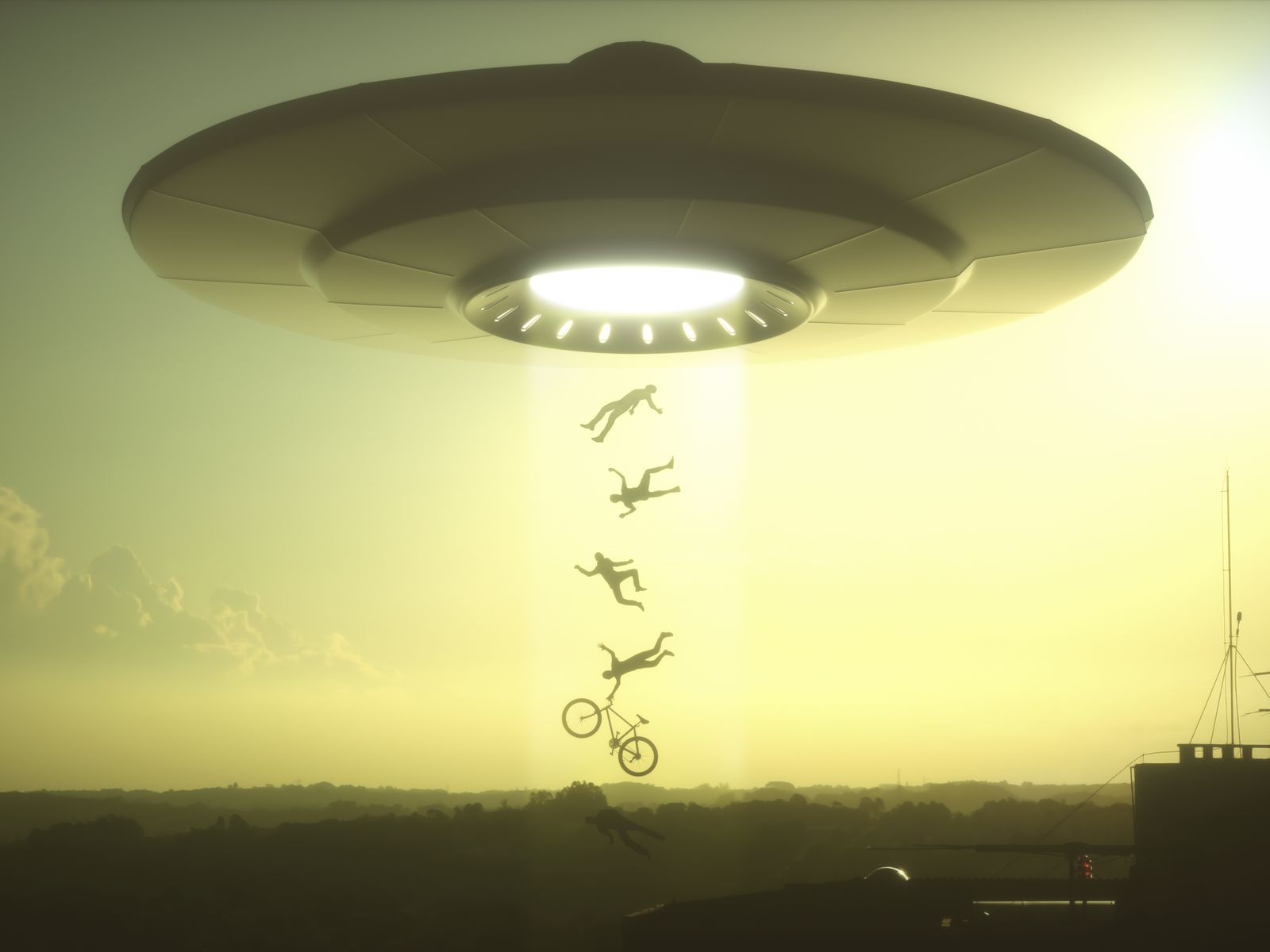 alien flying saucer