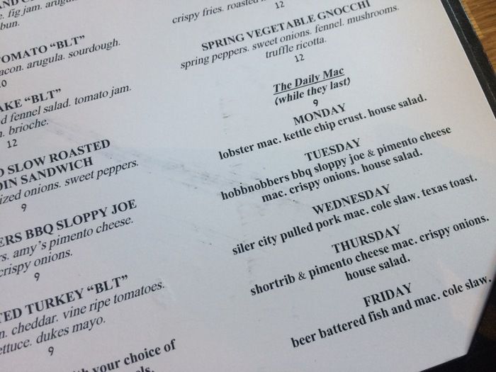 flipside restaurant mac & cheese