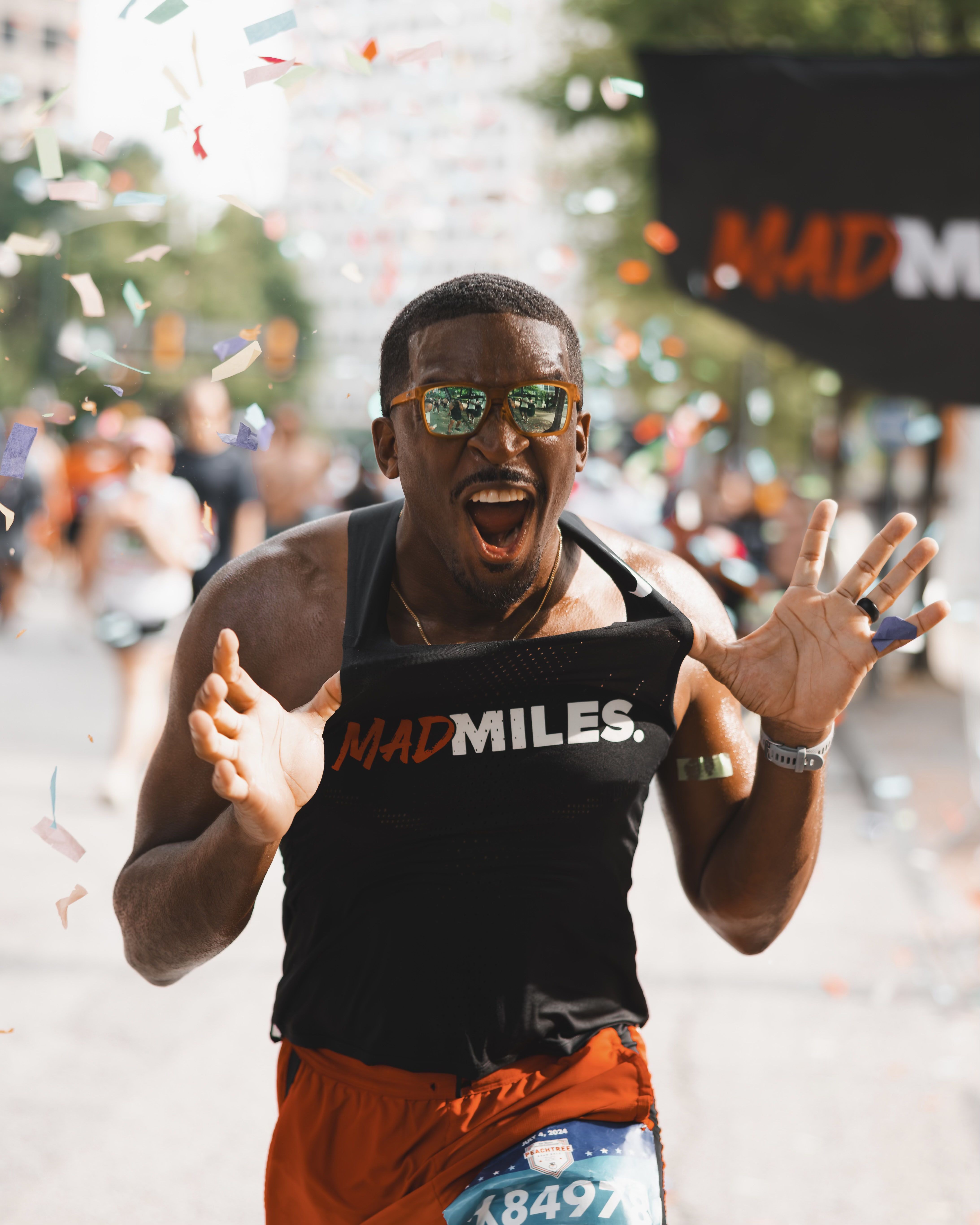 Cornell Jones running. 