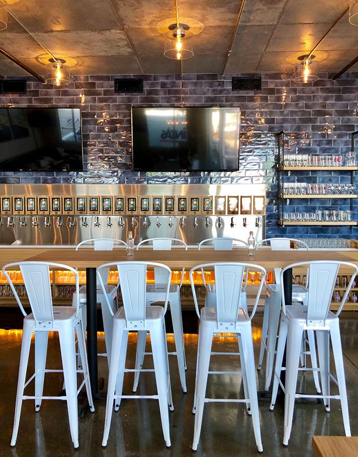 seating at taproom social charlotte