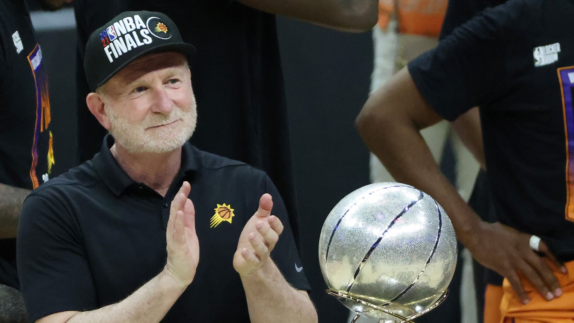 Robert Sarver at a Suns game against the Clippers in Los Angeles in June 2021.