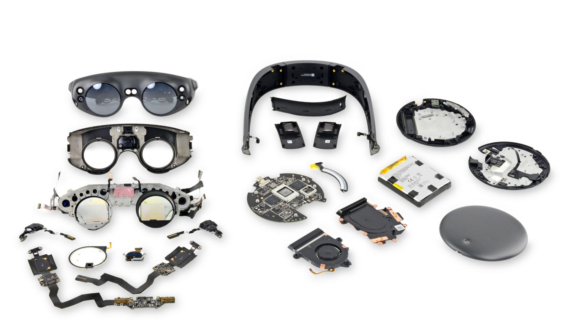A teardown of the Magic Leap One AR headset