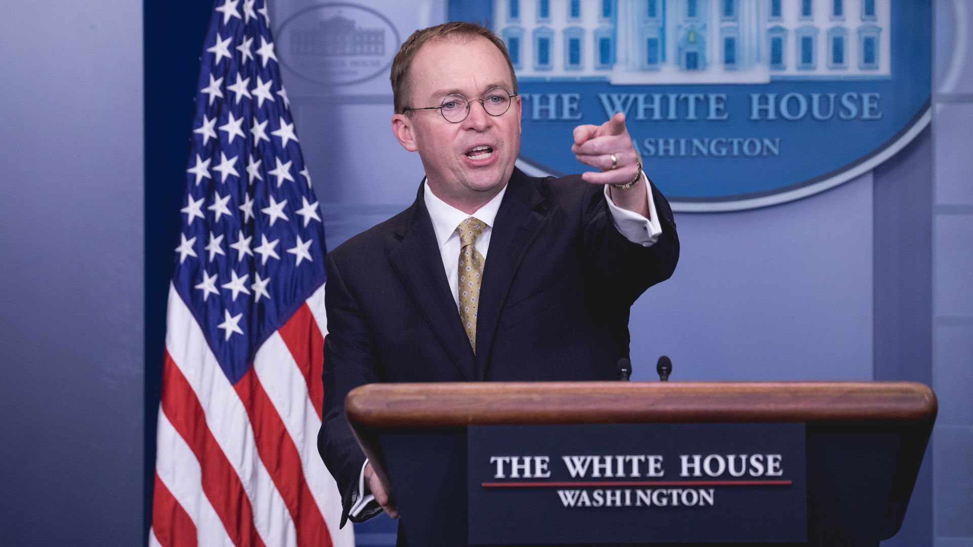 White House acting chief of staff John Mulvaney instructed a former White House official Carl Kline not to testify before the committee on security clearance practices.