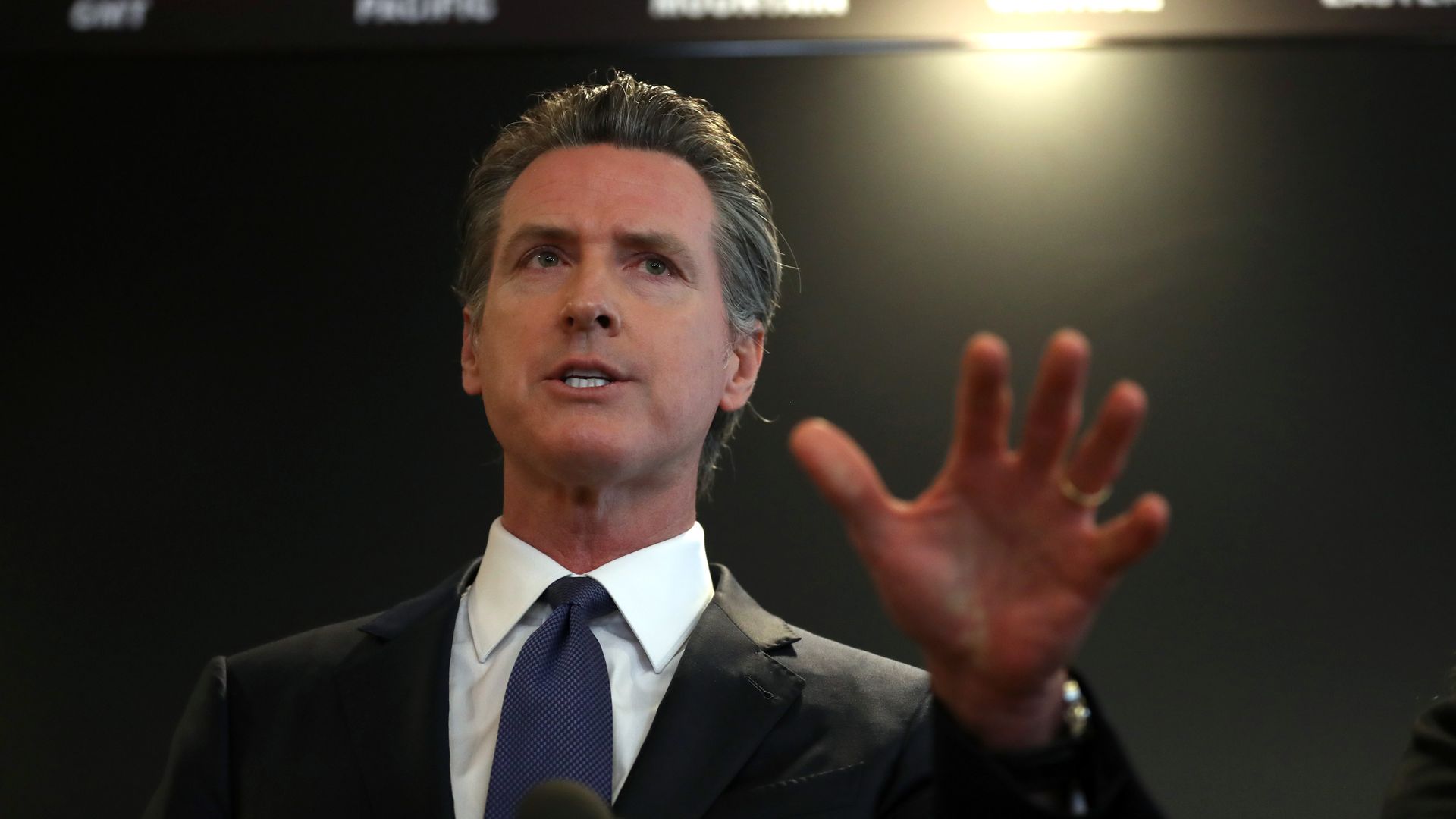 California Gov. Gavin Newsom
