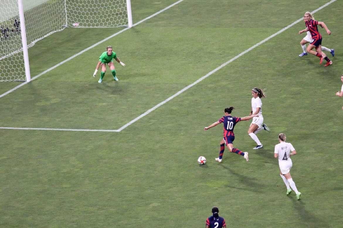 Image of the U.S. game vs. New Zealand