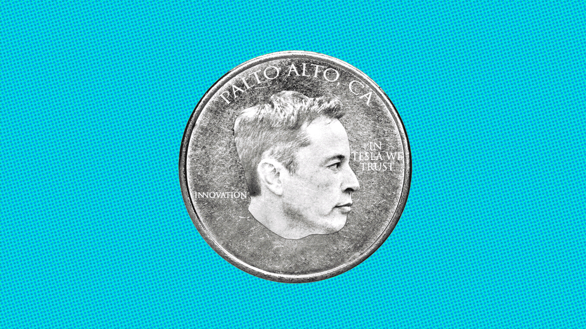 A shrinking Elon coin