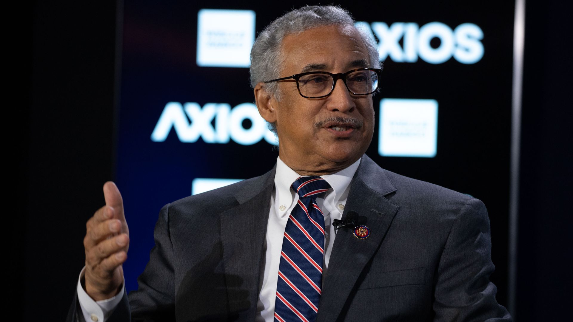 Rep. Bobby Scott on the Axios stage. 
