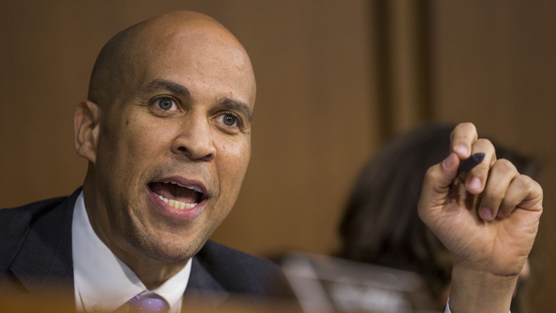 Cory Booker during Brett Kavanaugh's confirmation hearing.