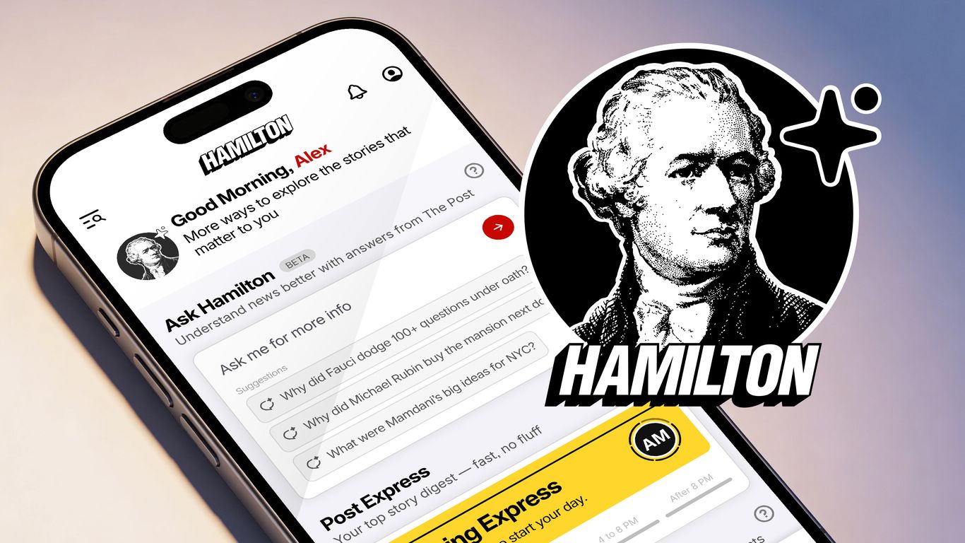 New York Post launches "Hamilton" AI chatbot